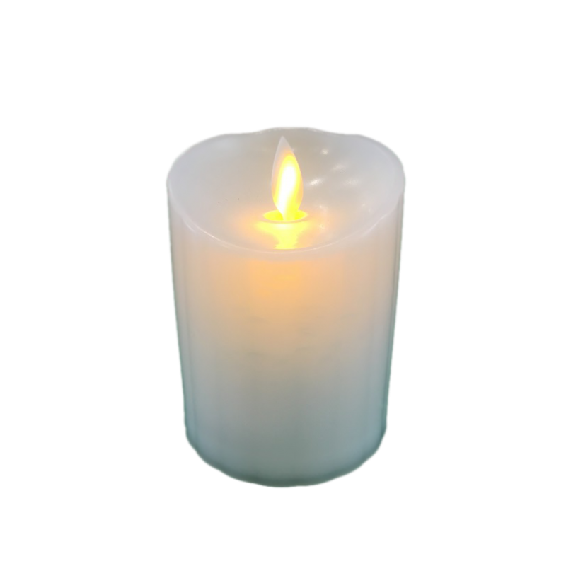 Novaliv Lot de 2 bougies funéraires blanches - Bougie funéraire LED -  Flamme vacillante - Bougie funéraire LED avec batterie - Bougie  commémorative 